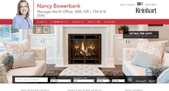 Desktop Screenshot of nancybowerbank.reinhartrealtors.com