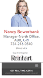 Mobile Screenshot of nancybowerbank.reinhartrealtors.com