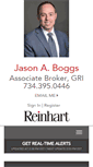 Mobile Screenshot of jasonboggs.reinhartrealtors.com