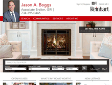 Tablet Screenshot of jasonboggs.reinhartrealtors.com