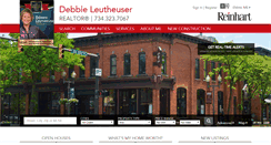 Desktop Screenshot of debbieleutheuser.reinhartrealtors.com