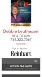 Mobile Screenshot of debbieleutheuser.reinhartrealtors.com