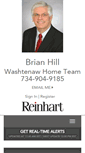 Mobile Screenshot of brianhill.reinhartrealtors.com