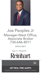 Mobile Screenshot of joepeoples.reinhartrealtors.com