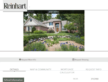 Tablet Screenshot of 1356greenfieldct.reinhartrealtors.com