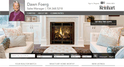 Desktop Screenshot of dawnfoerg.reinhartrealtors.com