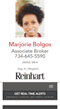 Mobile Screenshot of marjoriebolgos.reinhartrealtors.com