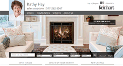 Desktop Screenshot of kathyhay.reinhartrealtors.com