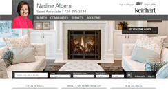 Desktop Screenshot of nadinealpern.reinhartrealtors.com