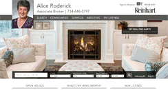 Desktop Screenshot of aliceroderick.reinhartrealtors.com