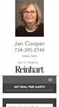 Mobile Screenshot of jancooper.reinhartrealtors.com