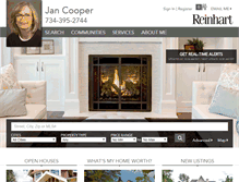 Tablet Screenshot of jancooper.reinhartrealtors.com